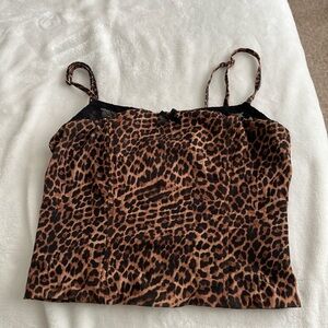 Edikted Leopard Print Cami Top